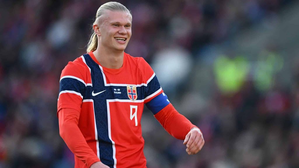 Haaland é a principal esperança da Noruega na Copa do Mundo