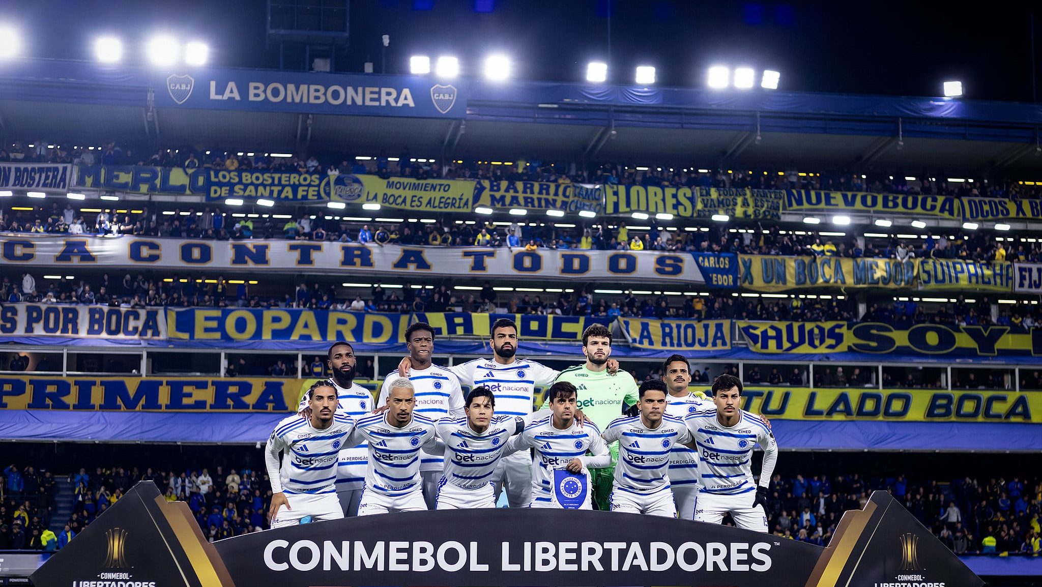 Time do Cruzeiro na Libertadores