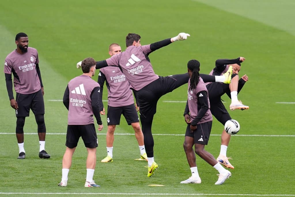 Treino do Real Madrid