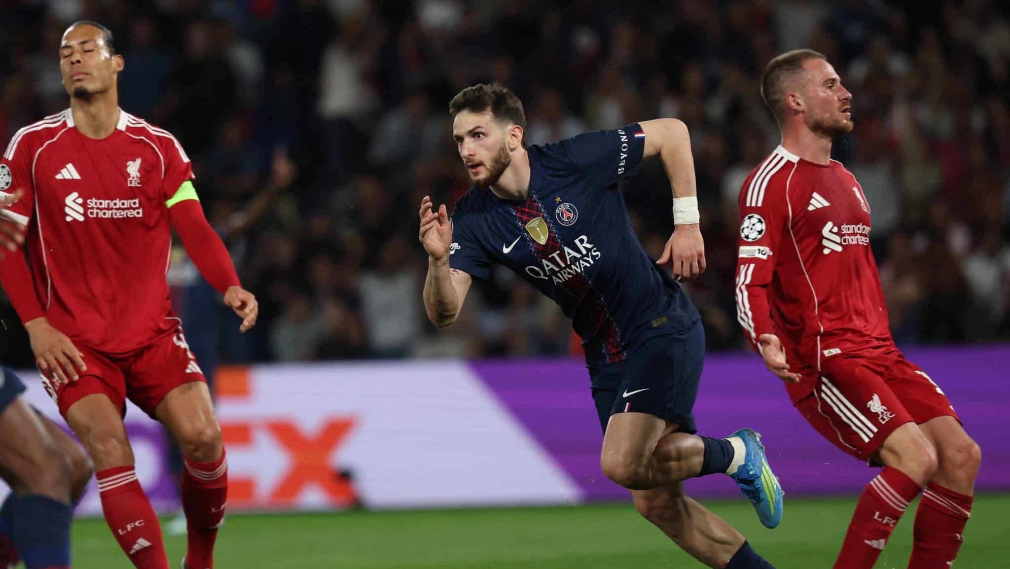 PSG passou pelo Liverpool na Champíons